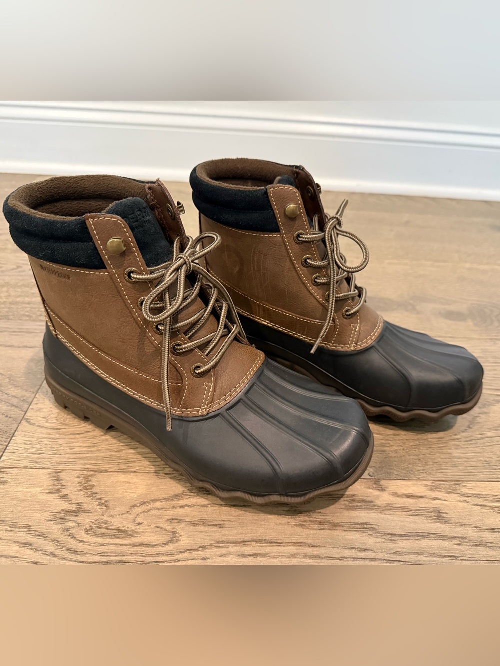 Sperry Brewster Duck Boots, men’s 7, women’s 8.5/9